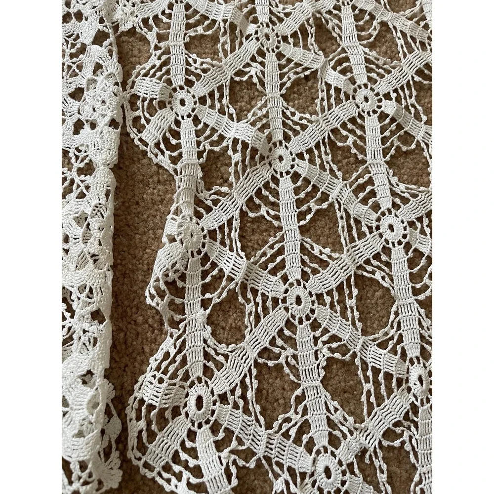 3 Vintage Crocheted Table Runners/Dresser Scarves
